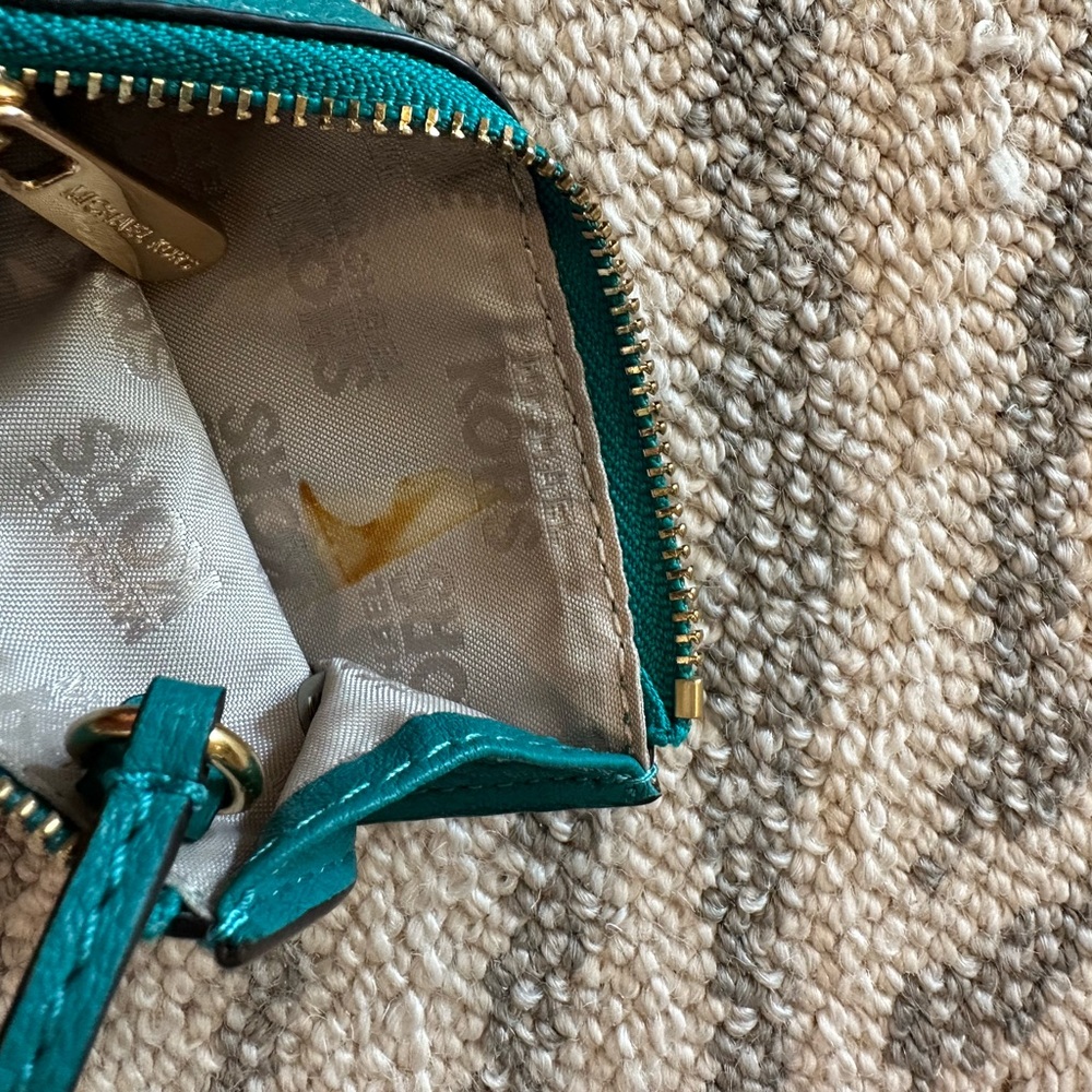 Michael Kors Teal Keychain Wallet - Picture 6 of 6